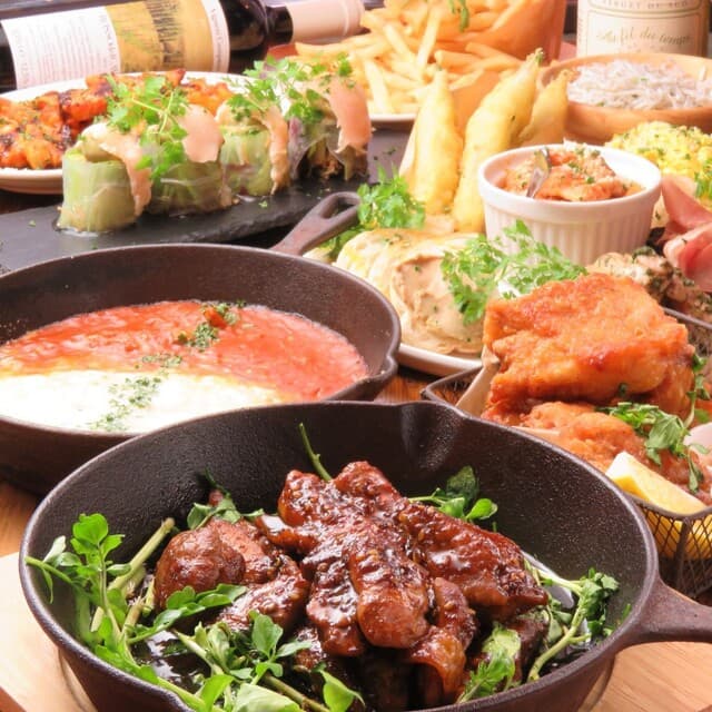 かしわビストロバンバン 今泉店の店内・料理の写真 2枚目