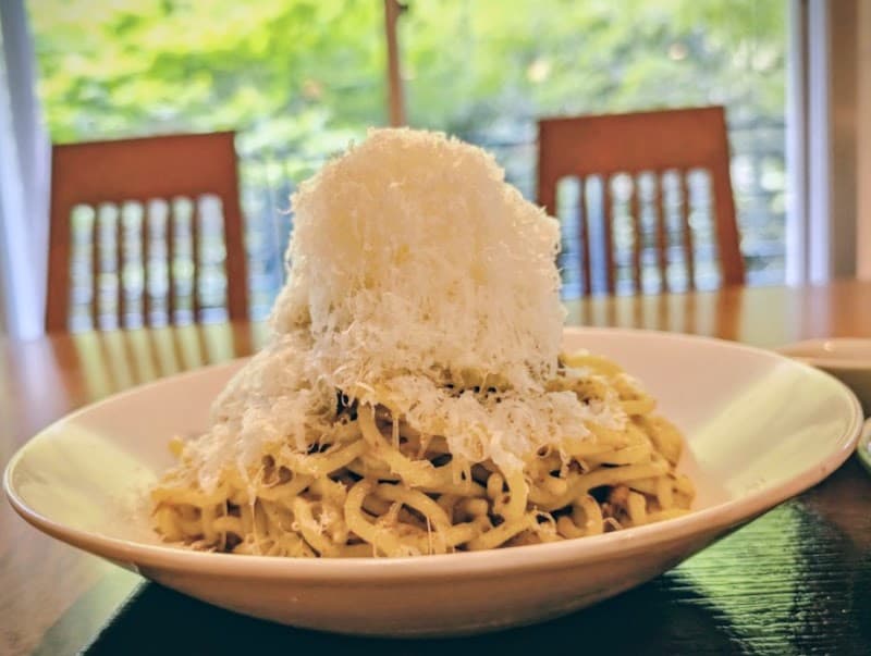 下部温泉ボロネーゼの店内・料理の写真 2枚目