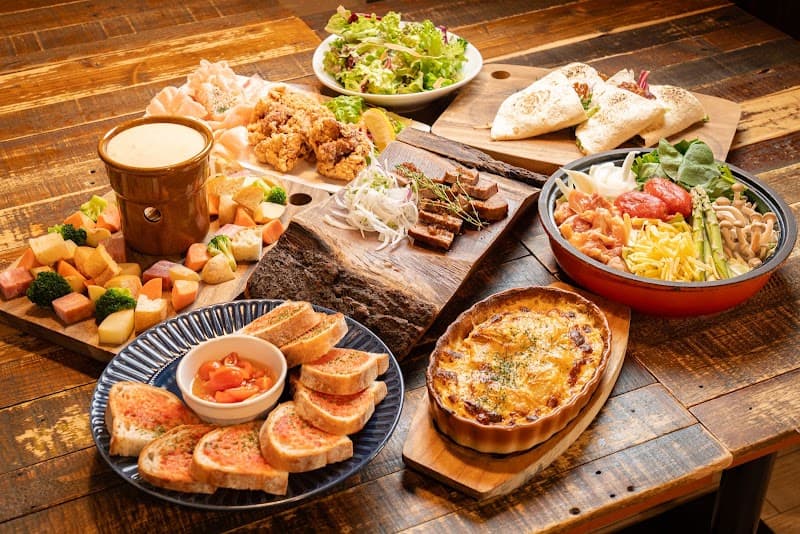 【150分飲み放題有り】garden cafe M 福島の店内・料理の写真 2枚目
