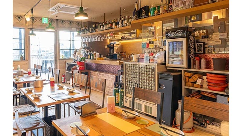 【150分飲み放題有り】garden cafe M 福島の店内・料理の写真 3枚目