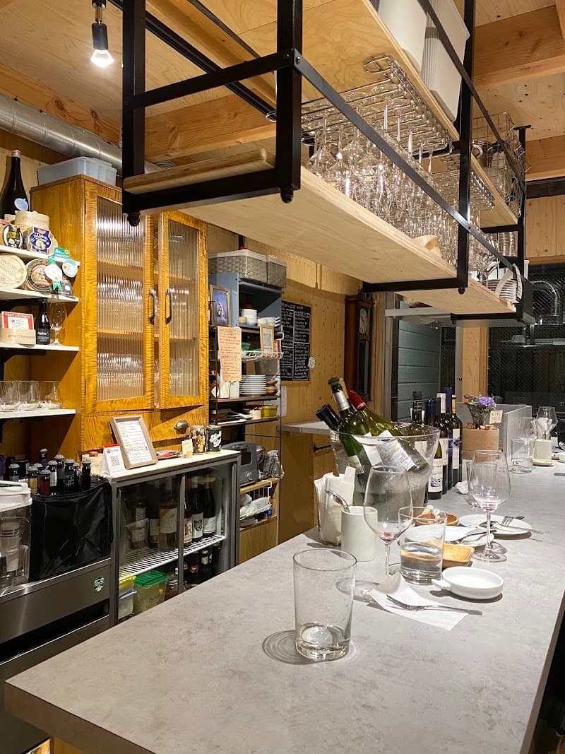wine stand apero