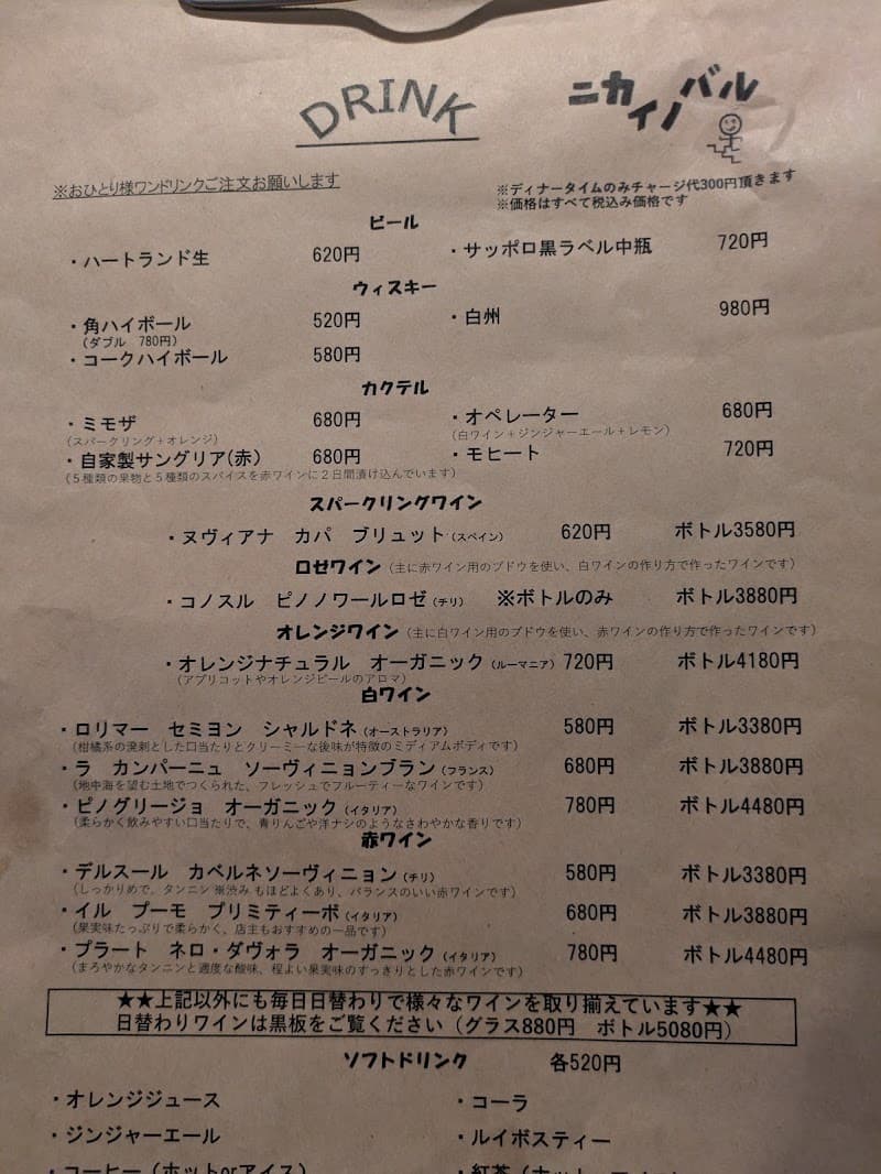ニカイノバルの店内・料理の写真 3枚目