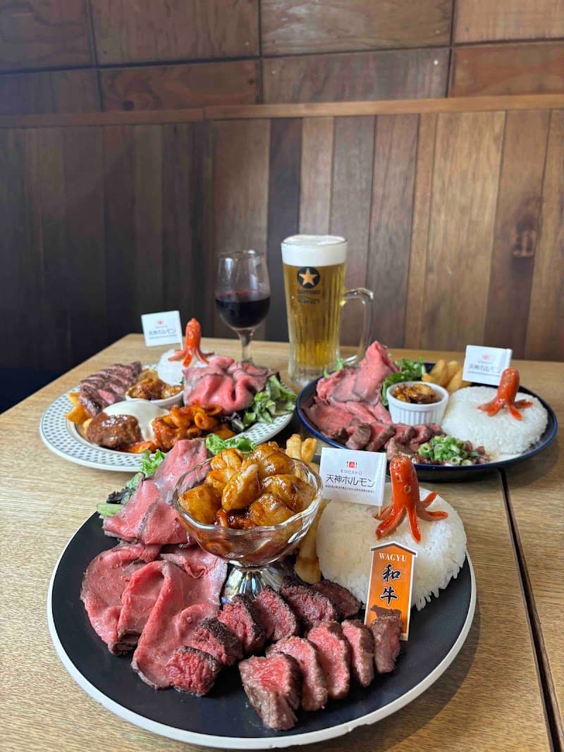 モツビストロ天神ホルモン KITTE博多店の店内・料理の写真 2枚目