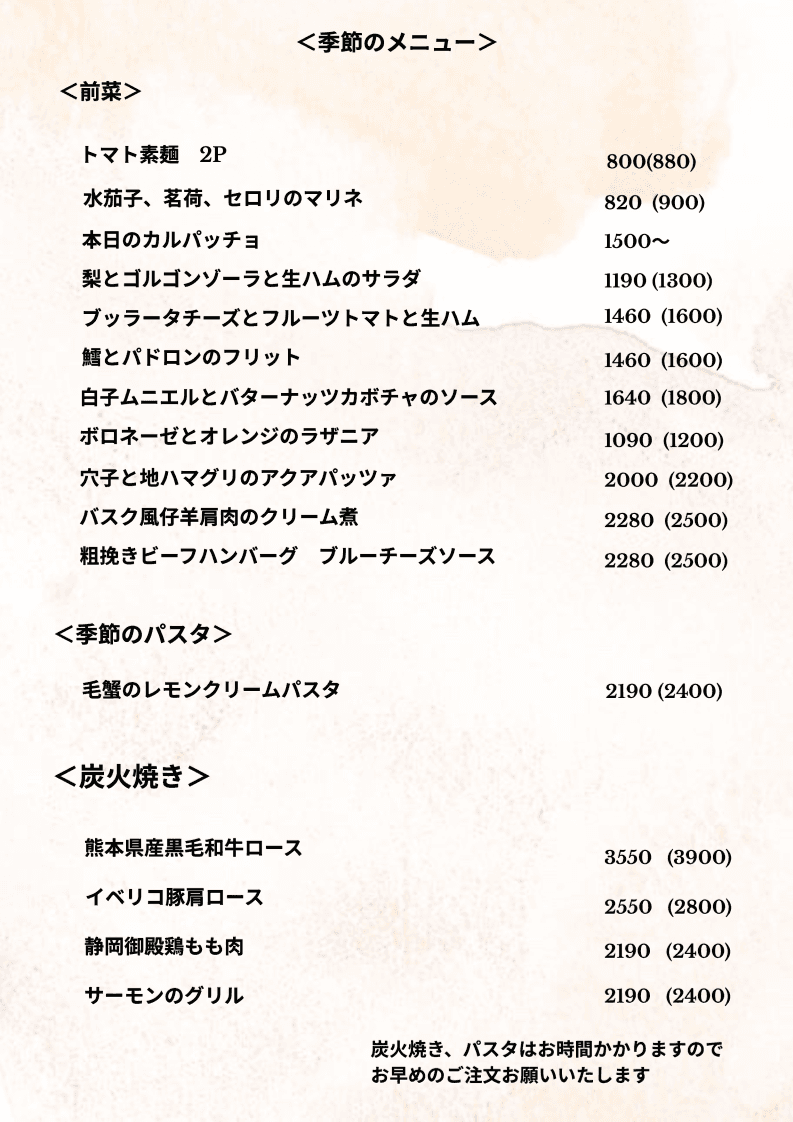 サンサシオン｜ワインと炭火焼きの店内・料理の写真 3枚目