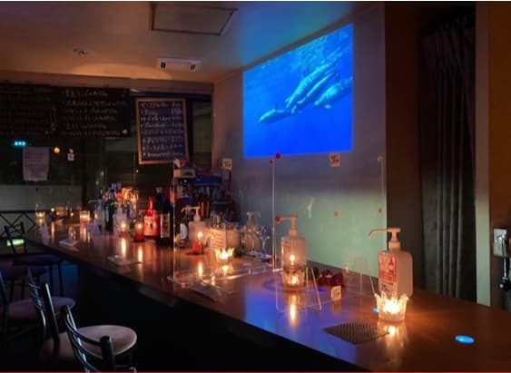 オーシャンブルー Ocean Blueの店内・料理の写真 3枚目