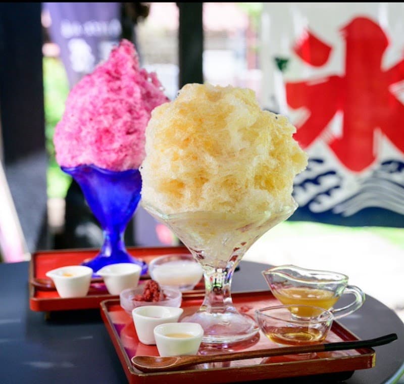 【おんみつわいんず】天然かき氷＆ワインBarの店内・料理の写真 2枚目